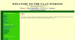 Desktop Screenshot of clanwebsite.org